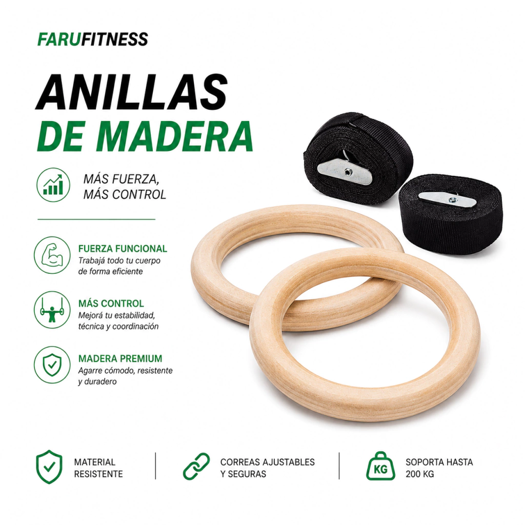 Anillas - Juego de Madera por PAR — foto 2 de 19