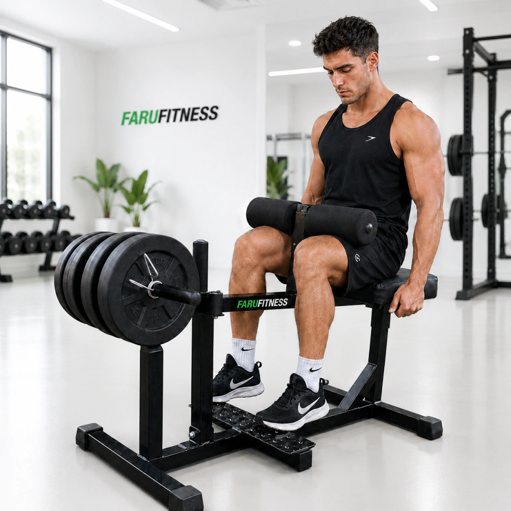 Máquina Para Pantorrillas Sentado Gym — Tu Gym en Casa FARU FITNESS